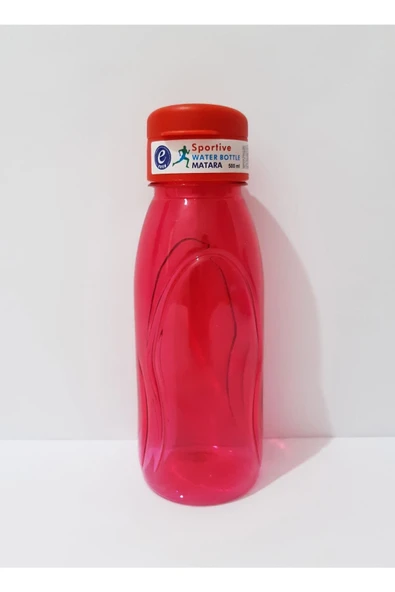 Renkli Çiçekler Suluk 500ml Su Matarası Matara