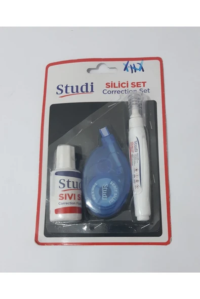 Renkli Çiçekler Silici Set - 4