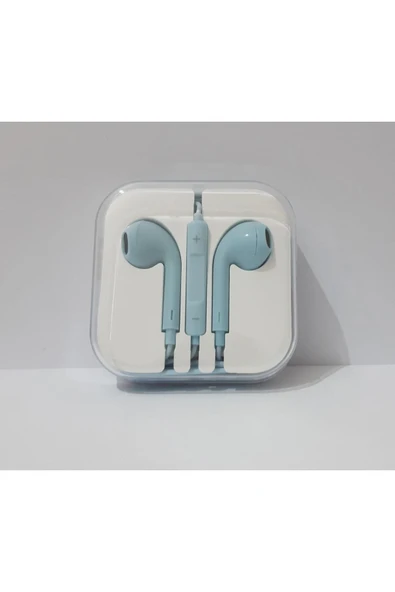 Renkli Çiçekler Stereo Kulaklık Play Stop Fonksiyon Dahili Kulaklık