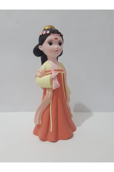Renkli Çiçekler 22 Cm Dekoratif Biblo