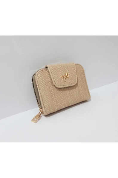 Renkli Çiçekler Kadın Cüzdan Kullanışlı 12x9 CM Kadın Cüzdanı