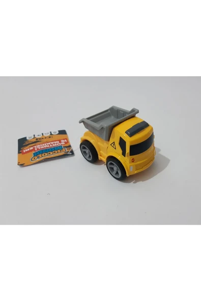 Renkli Çiçekler Oyuncak Çek Bırak Mini Kamyon 7x4.5x5 Cm
