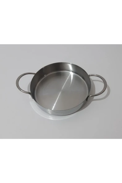 Renkli Çiçekler 15 Cm Çelik Tava - 5