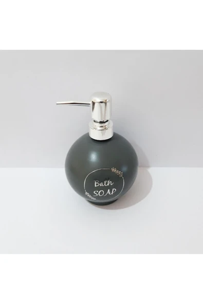Renkli Çiçekler 550 ML Yuvarlar Renkli Cam Sıvı Sabunluk - 2