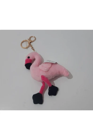 Renkli Çiçekler Peluş Kuğu Anahtarlık - 3