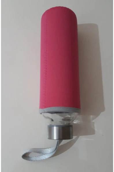 Renkli Çiçekler 500 Ml Cam Su Şişesi - 7