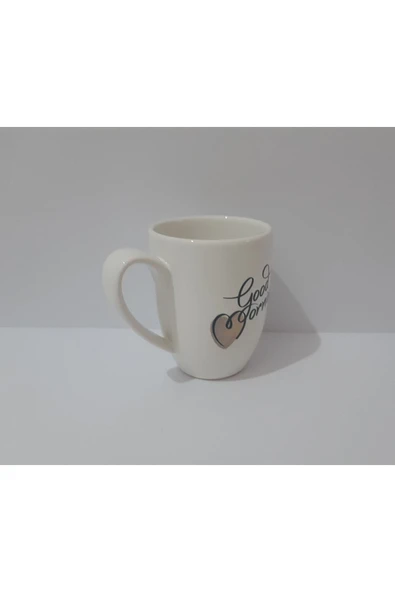 Renkli Çiçekler Porselen Kupa Çay Neskafe Meşrubat Su Kupası - 4