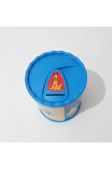 Renkli Çiçekler Kumbara Karikatür Desenli Çocuklar İçin Plastik Kumbara - 4