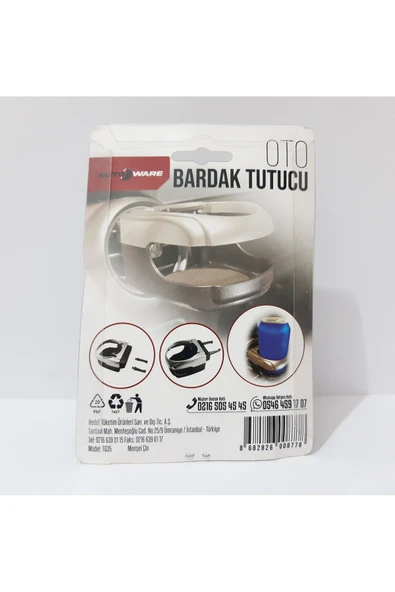 Renkli Çiçekler Oto Bardak Tutucu - 3