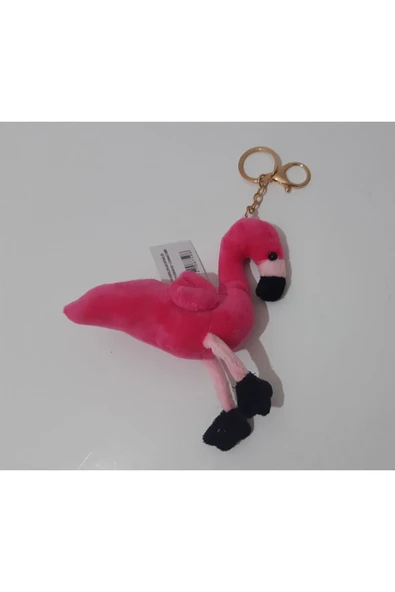 Renkli Çiçekler Peluş Kuğu Anahtarlık - 2