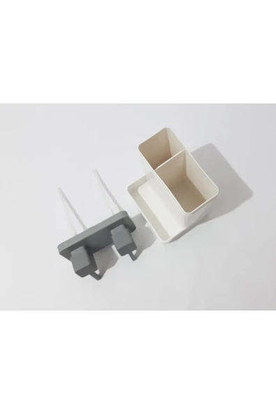 Renkli Çiçekler Sıvı Sabunluk 19x12 CM Sünger Hazneli 800ml Sabunluk - 4