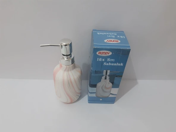 Renkli Çiçekler 350ml Porselen Sıvı Sabunluk - 3