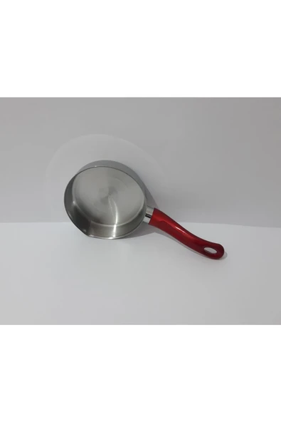 Renkli Çiçekler Tava 12 Cm Çelik Mini Sos Tavası - 5