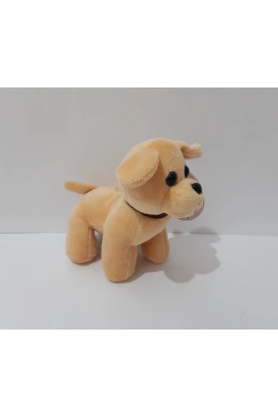 Renkli Çiçekler Peluş Minik Oyuncak Havlayan Köpek - 4
