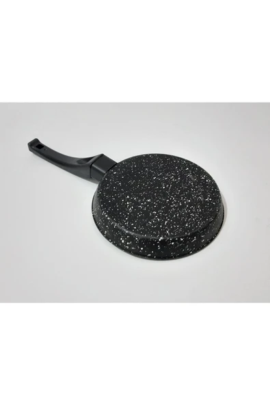 Renkli Çiçekler 14 Cm Krep Tava Mini Döküm Krep Tavası - 3