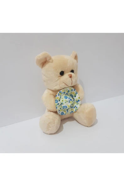 Renkli Çiçekler 15 CM Sevimli Minik Peluş Oyuncak Ayı Çocuklar İçin Hediye - 4