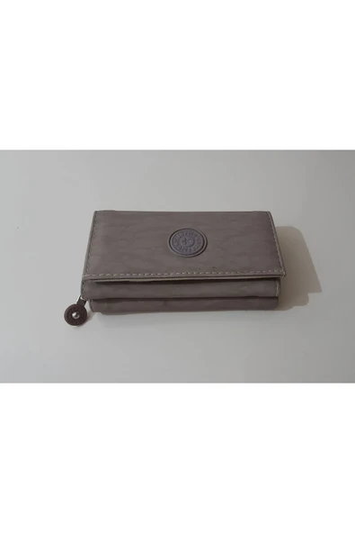 Renkli Çiçekler Kadın Cüzdan Kullanışlı Krem Renk Kadın Cüzdanı 17x10x4 Cm - 4