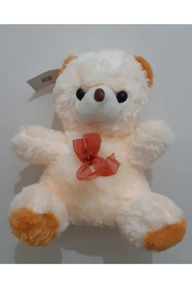Renkli Çiçekler 30 Cm Peluş Oyuncak Ayı - 3