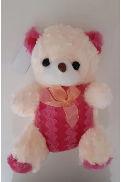Renkli Çiçekler 30 Cm Peluş Oyuncak Ayı - 3