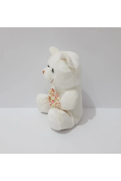 Renkli Çiçekler 15 CM Sevimli Minik Peluş Oyuncak Ayı - 3