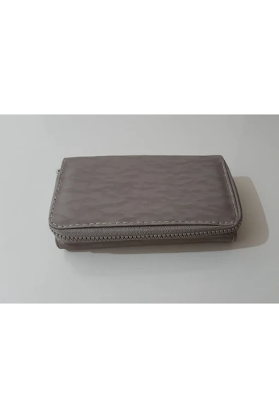 Renkli Çiçekler Kadın Cüzdan Kullanışlı Krem Renk Kadın Cüzdanı 17x10x4 Cm - 5