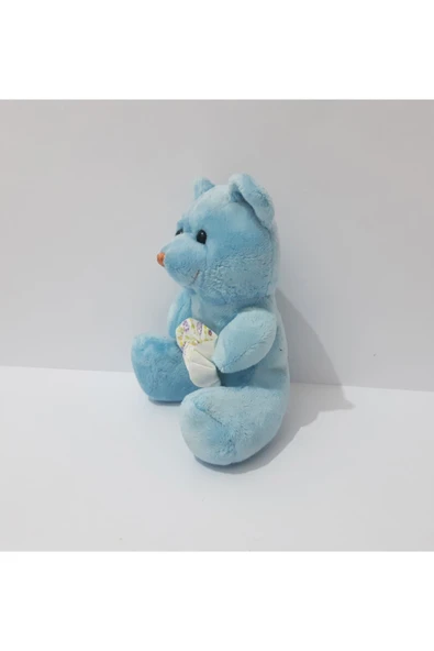 Renkli Çiçekler 15 CM Sevimli Minik Peluş Oyuncak Ayı Çocuklar İçin Hediye - 3