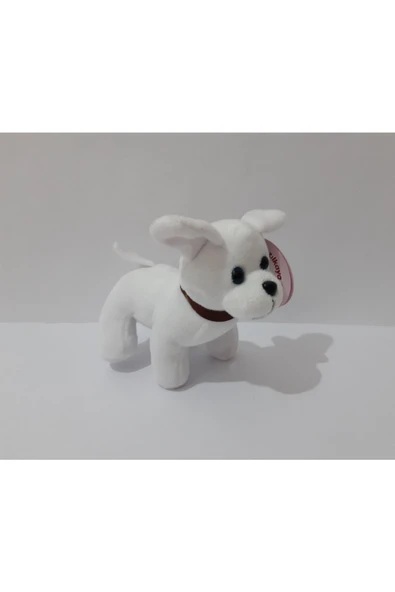 Renkli Çiçekler Peluş Minik Oyuncak Havlayan Köpek - 2