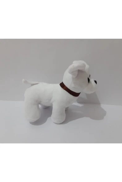 Renkli Çiçekler Peluş Minik Oyuncak Havlayan Köpek - 3