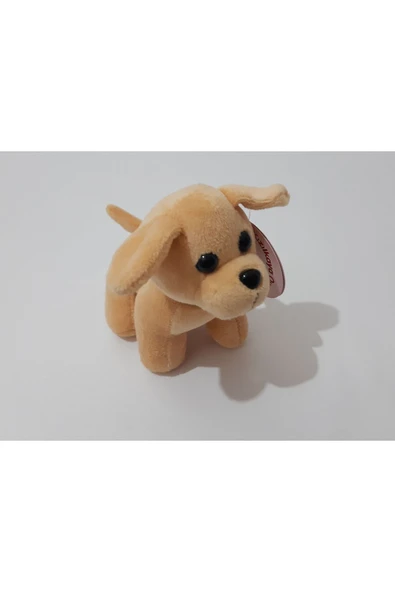 Renkli Çiçekler Peluş Minik Oyuncak Havlayan Köpek - 2