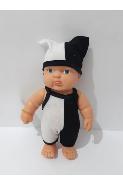 Renkli Çiçekler Fanatik Bebek Elbiseli Et Bebek - 5