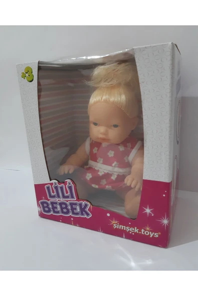 Renkli Çiçekler Bebek 24 Cm Oyuncak Et Bebek - 3