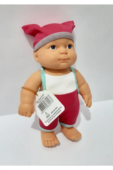 Renkli Çiçekler Fanatik Bebek Elbiseli Et Bebek - 3