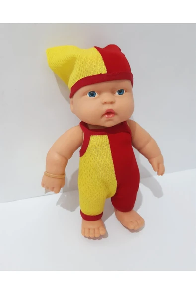 Renkli Çiçekler Fanatik Bebek Elbiseli Et Bebek - 5