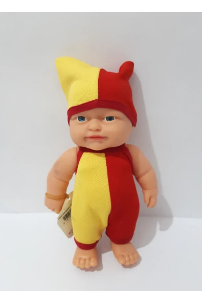 Renkli Çiçekler Fanatik Bebek Elbiseli Et Bebek