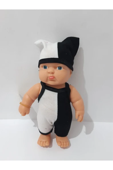 Renkli Çiçekler Fanatik Bebek Elbiseli Et Bebek