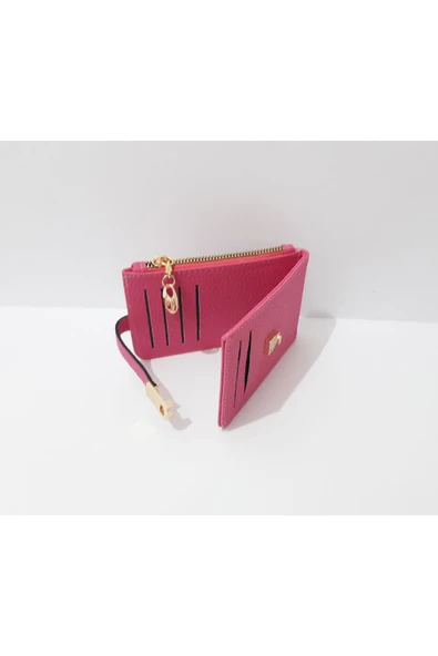 Renkli Çiçekler Kadın Cüzdan 14x8 CM Kullanışlı Dikdörtgen Kadın Cüzdanı - 7