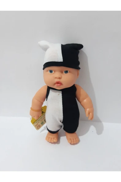 Renkli Çiçekler Fanatik Bebek Elbiseli Et Bebek - 5