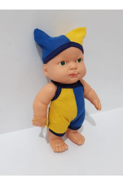 Renkli Çiçekler Fanatik Bebek Elbiseli Et Bebek - 2