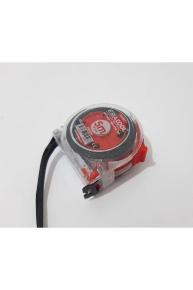 Renkli Çiçekler Şerit Metre 5m 19mm
