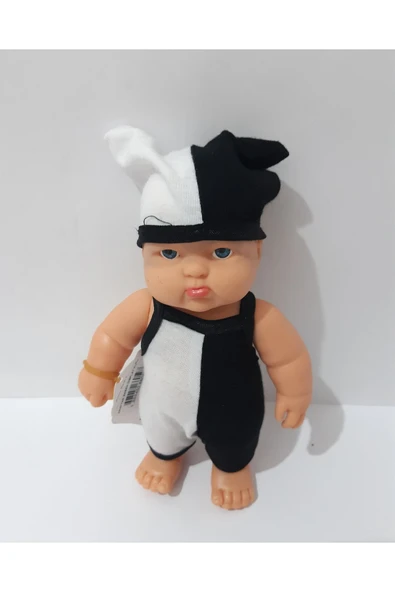 Renkli Çiçekler Fanatik Bebek Elbiseli Et Bebek - 3