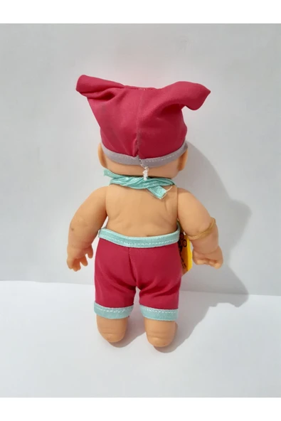 Renkli Çiçekler Fanatik Bebek Elbiseli Et Bebek - 2