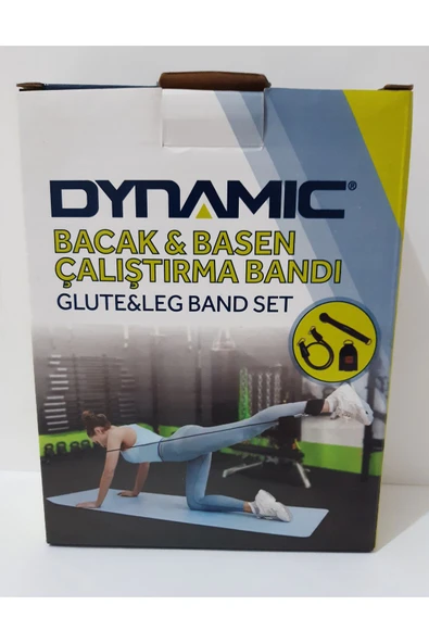 Renkli Çiçekler Bacak Basen Çalıştırma Bandı Band Set - 6