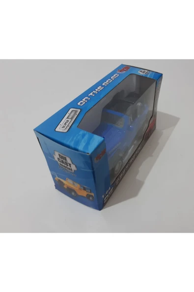 Renkli Çiçekler Oyuncak Araba Metal Jeep - 3