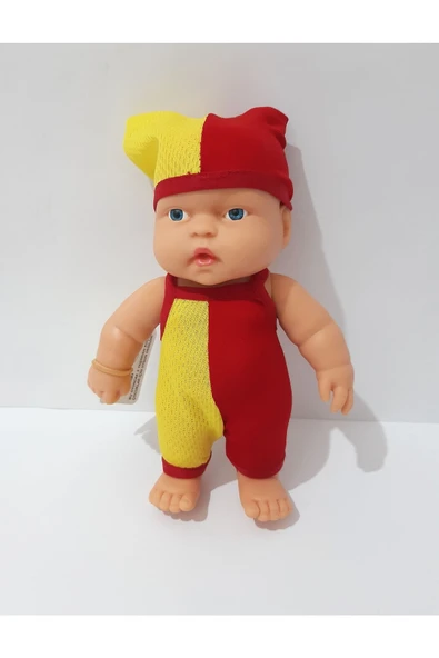 Renkli Çiçekler Fanatik Bebek Elbiseli Et Bebek