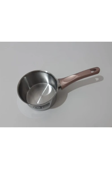 Renkli Çiçekler Çelik Tava 12 Cm Derin Yumurta Haşlama Süt Çorba Isıtma Ve Sos Tavası - 4