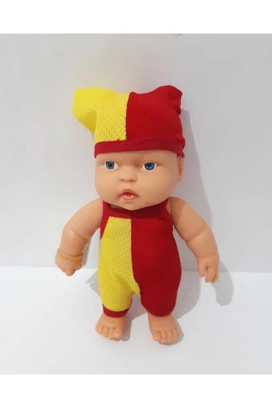 Renkli Çiçekler Fanatik Bebek Elbiseli Et Bebek - 4