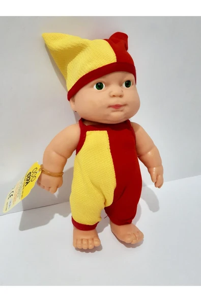 Renkli Çiçekler Fanatik Bebek Elbiseli Et Bebek - 4