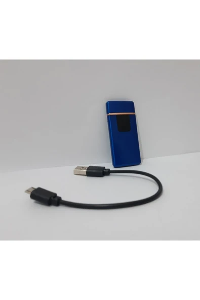 Renkli Çiçekler Usb Şarjlı Elektronik Çakmak Dokunmatik Ekran Sigara Çakmağı - 3