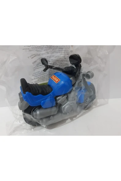 Renkli Çiçekler Motosiklet Oyuncak Yarış Motosikleti - 5