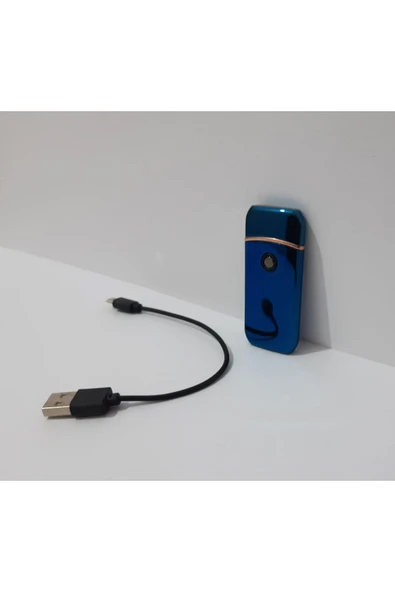 Renkli Çiçekler Usb Şarjlı Elektronik Çakmak Dokunmatik Ekran Sigara Çakmağı - 3